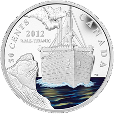 marine art nautical paintings yves berube canadian mint coins the titanic