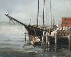 marine art nautical paintings yves berube halifax harbour